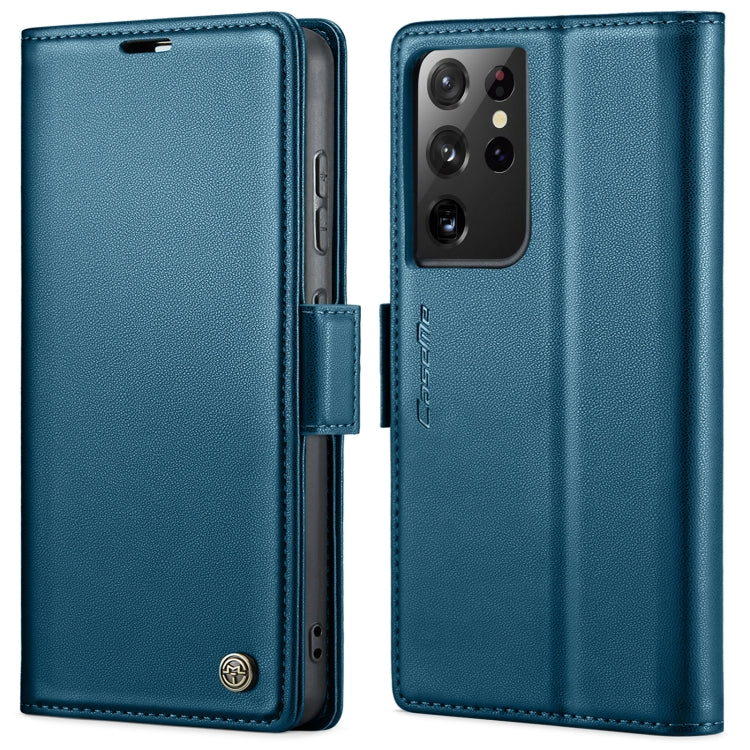 CaseMe 023 Butterfly Buckle Litchi Texture RFID Anti-theft Leather Phone Case, For Samsung Galaxy S21+ 5G, For Samsung Galaxy S21 Ultra 5G, For Samsung Galaxy Note20 Ultra, For Samsung Galaxy S20 Ultra, For Samsung Galaxy S20, For Samsung Galaxy S20+  ...