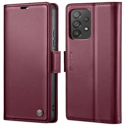 CaseMe 023 Butterfly Buckle Litchi Texture RFID Anti-theft Leather Phone Case, For Samsung Galaxy S22 5G, For Samsung Galaxy A32 5G / M32 5G, For Samsung Galaxy A52/A52s 5G, For Samsung Galaxy A22 5G, For Samsung Galaxy S21 FE 5G, For Samsung Galaxy A7...