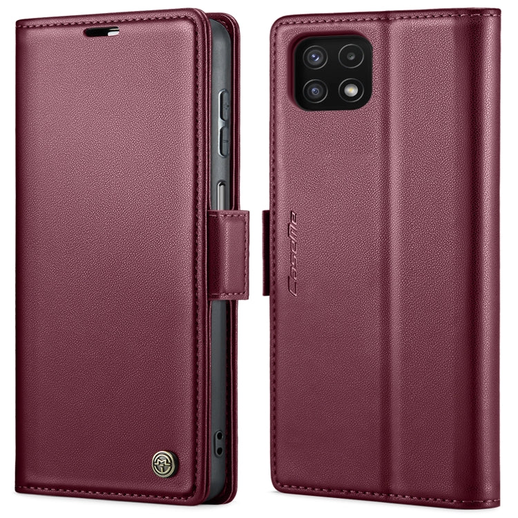 CaseMe 023 Butterfly Buckle Litchi Texture RFID Anti-theft Leather Phone Case, For Samsung Galaxy S22 5G, For Samsung Galaxy A32 5G / M32 5G, For Samsung Galaxy A52/A52s 5G, For Samsung Galaxy A22 5G, For Samsung Galaxy S21 FE 5G, For Samsung Galaxy A7...
