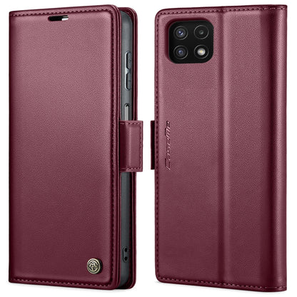 CaseMe 023 Butterfly Buckle Litchi Texture RFID Anti-theft Leather Phone Case, For Samsung Galaxy S22 5G, For Samsung Galaxy A32 5G / M32 5G, For Samsung Galaxy A52/A52s 5G, For Samsung Galaxy A22 5G, For Samsung Galaxy S21 FE 5G, For Samsung Galaxy A7...