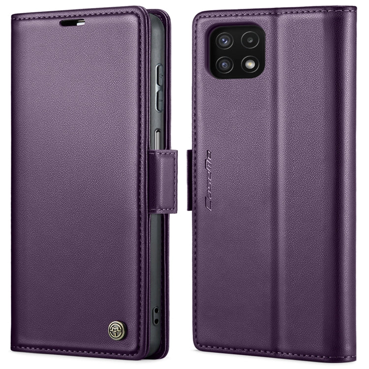 CaseMe 023 Butterfly Buckle Litchi Texture RFID Anti-theft Leather Phone Case, For Samsung Galaxy S22 5G, For Samsung Galaxy A32 5G / M32 5G, For Samsung Galaxy A52/A52s 5G, For Samsung Galaxy A22 5G, For Samsung Galaxy S21 FE 5G, For Samsung Galaxy A7...