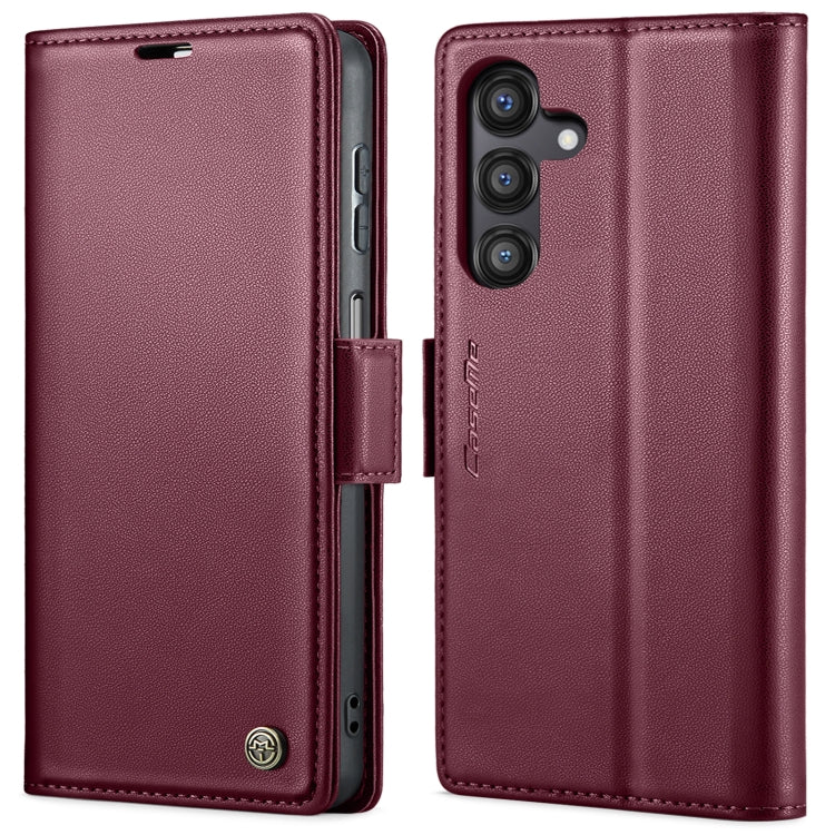 CaseMe 023 Butterfly Buckle Litchi Texture RFID Anti-theft Leather Phone Case, For Samsung Galaxy S23 FE 5G, For Samsung Galaxy A24 4G, For Samsung Galaxy A14 4G/5G, For Samsung Galaxy A34 5G, For Samsung Galaxy A54 5G, For Samsung Galaxy S23 Ultra 5G ...
