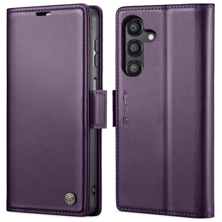 CaseMe 023 Butterfly Buckle Litchi Texture RFID Anti-theft Leather Phone Case, For Samsung Galaxy S23 FE 5G, For Samsung Galaxy A24 4G, For Samsung Galaxy A14 4G/5G, For Samsung Galaxy A34 5G, For Samsung Galaxy A54 5G, For Samsung Galaxy S23 Ultra 5G ...