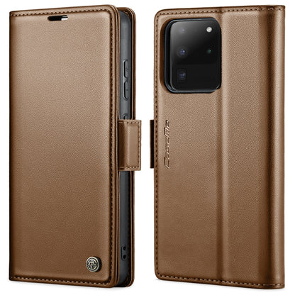 CaseMe 023 Butterfly Buckle Litchi Texture RFID Anti-theft Leather Phone Case, For Samsung Galaxy S21+ 5G, For Samsung Galaxy S21 Ultra 5G, For Samsung Galaxy Note20 Ultra, For Samsung Galaxy S20 Ultra, For Samsung Galaxy S20, For Samsung Galaxy S20+  ...