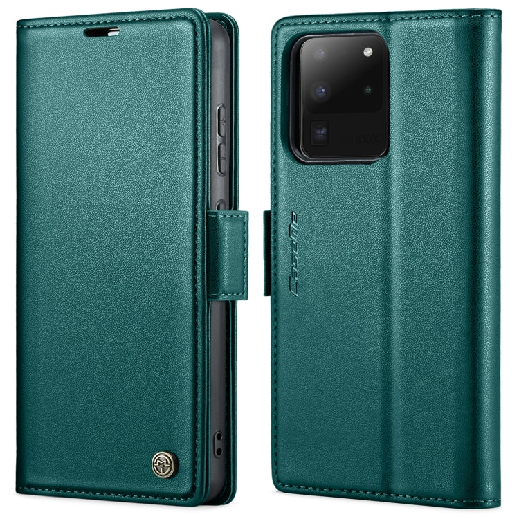 CaseMe 023 Butterfly Buckle Litchi Texture RFID Anti-theft Leather Phone Case, For Samsung Galaxy S21+ 5G, For Samsung Galaxy S21 Ultra 5G, For Samsung Galaxy Note20 Ultra, For Samsung Galaxy S20 Ultra, For Samsung Galaxy S20, For Samsung Galaxy S20+  ...