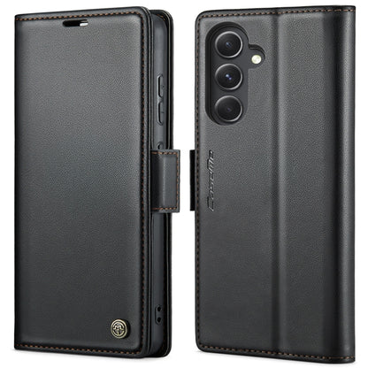 CaseMe 023 Butterfly Buckle Litchi Texture RFID Anti-theft Leather Phone Case, For Samsung Galaxy S23 FE 5G, For Samsung Galaxy A24 4G, For Samsung Galaxy A14 4G/5G, For Samsung Galaxy A34 5G, For Samsung Galaxy A54 5G, For Samsung Galaxy S23 Ultra 5G ...