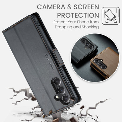 CaseMe 023 Butterfly Buckle Litchi Texture RFID Anti-theft Leather Phone Case, For Samsung Galaxy S23 FE 5G, For Samsung Galaxy A24 4G, For Samsung Galaxy A14 4G/5G, For Samsung Galaxy A34 5G, For Samsung Galaxy A54 5G, For Samsung Galaxy S23 Ultra 5G ...