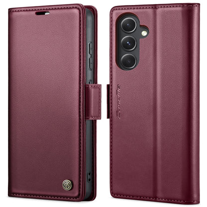 CaseMe 023 Butterfly Buckle Litchi Texture RFID Anti-theft Leather Phone Case, For Samsung Galaxy S23 FE 5G, For Samsung Galaxy A24 4G, For Samsung Galaxy A14 4G/5G, For Samsung Galaxy A34 5G, For Samsung Galaxy A54 5G, For Samsung Galaxy S23 Ultra 5G ...