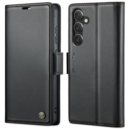 CaseMe 023 Butterfly Buckle Litchi Texture RFID Anti-theft Leather Phone Case, For Samsung Galaxy A15 4G/5G, For Samsung Galaxy A55, For Samsung Galaxy A35 5G, For Samsung Galaxy S24 Ultra, For Samsung Galaxy S24+, For Samsung Galaxy S24               ...