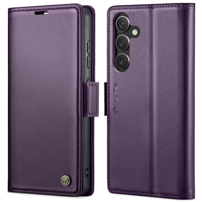 CaseMe 023 Butterfly Buckle Litchi Texture RFID Anti-theft Leather Phone Case, For Samsung Galaxy A15 4G/5G, For Samsung Galaxy A55, For Samsung Galaxy A35 5G, For Samsung Galaxy S24 Ultra, For Samsung Galaxy S24+, For Samsung Galaxy S24               ...