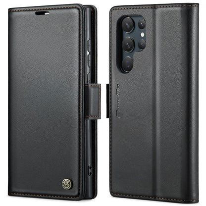 CaseMe 023 Butterfly Buckle Litchi Texture RFID Anti-theft Leather Phone Case, For Samsung Galaxy A15 4G/5G, For Samsung Galaxy A55, For Samsung Galaxy A35 5G, For Samsung Galaxy S24 Ultra, For Samsung Galaxy S24+, For Samsung Galaxy S24               ...