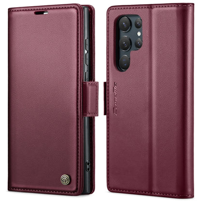 CaseMe 023 Butterfly Buckle Litchi Texture RFID Anti-theft Leather Phone Case, For Samsung Galaxy A15 4G/5G, For Samsung Galaxy A55, For Samsung Galaxy A35 5G, For Samsung Galaxy S24 Ultra, For Samsung Galaxy S24+, For Samsung Galaxy S24               ...