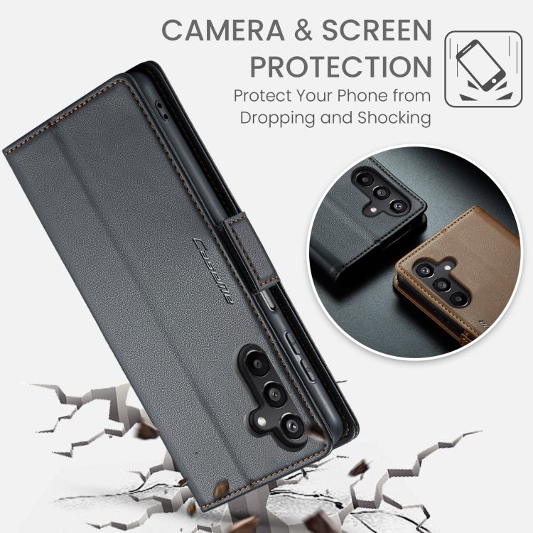 CaseMe 023 Butterfly Buckle Litchi Texture RFID Anti-theft Leather Phone Case, For Samsung Galaxy A15 4G/5G, For Samsung Galaxy A55, For Samsung Galaxy A35 5G, For Samsung Galaxy S24 Ultra, For Samsung Galaxy S24+, For Samsung Galaxy S24               ...