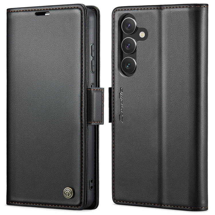 CaseMe 023 Butterfly Buckle Litchi Texture RFID Anti-theft Leather Phone Case, For Samsung Galaxy A15 4G/5G, For Samsung Galaxy A55, For Samsung Galaxy A35 5G, For Samsung Galaxy S24 Ultra, For Samsung Galaxy S24+, For Samsung Galaxy S24               ...