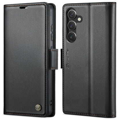 CaseMe 023 Butterfly Buckle Litchi Texture RFID Anti-theft Leather Phone Case, For Samsung Galaxy A15 4G/5G, For Samsung Galaxy A55, For Samsung Galaxy A35 5G, For Samsung Galaxy S24 Ultra, For Samsung Galaxy S24+, For Samsung Galaxy S24               ...