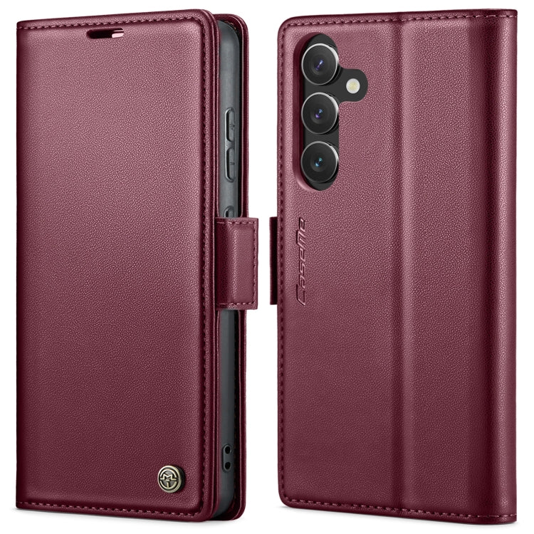 CaseMe 023 Butterfly Buckle Litchi Texture RFID Anti-theft Leather Phone Case, For Samsung Galaxy A15 4G/5G, For Samsung Galaxy A55, For Samsung Galaxy A35 5G, For Samsung Galaxy S24 Ultra, For Samsung Galaxy S24+, For Samsung Galaxy S24               ...