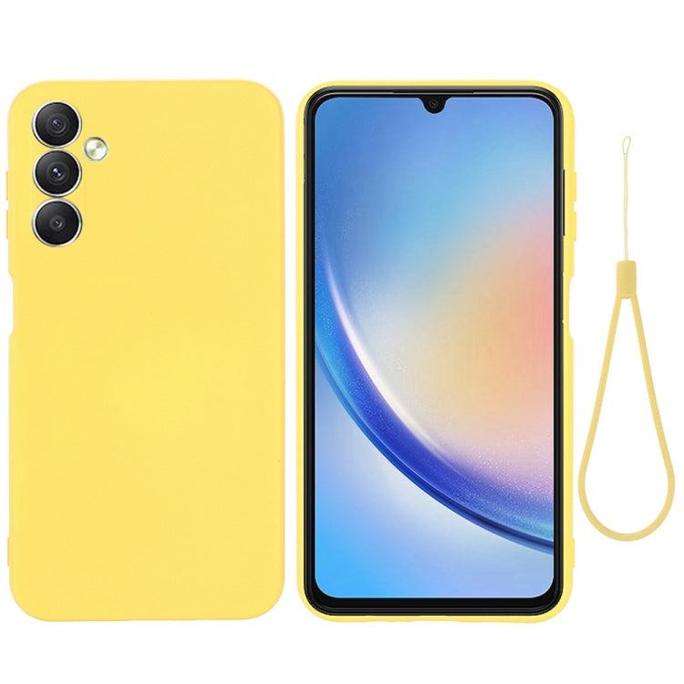 Pure Color Liquid Silicone Shockproof Phone Case, For Samsung Galaxy A25 5G, For Samsung Galaxy M54 5G / F54 5G, For Samsung Galaxy F14 5G