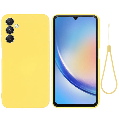 Pure Color Liquid Silicone Shockproof Phone Case, For Samsung Galaxy A25 5G, For Samsung Galaxy M54 5G / F54 5G, For Samsung Galaxy F14 5G