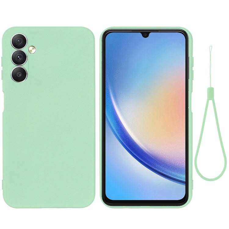 Pure Color Liquid Silicone Shockproof Phone Case, For Samsung Galaxy A25 5G, For Samsung Galaxy M54 5G / F54 5G, For Samsung Galaxy F14 5G