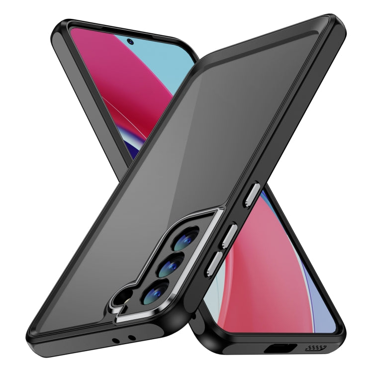 PC + TPU Phone Case with Lens Film, For Samsung Galaxy S23 5G, For Samsung Galaxy S23 Ultra 5G, For Samsung Galaxy S21 5G, For Samsung Galaxy S21+ 5G, For Samsung Galaxy S21 Ultra 5G
