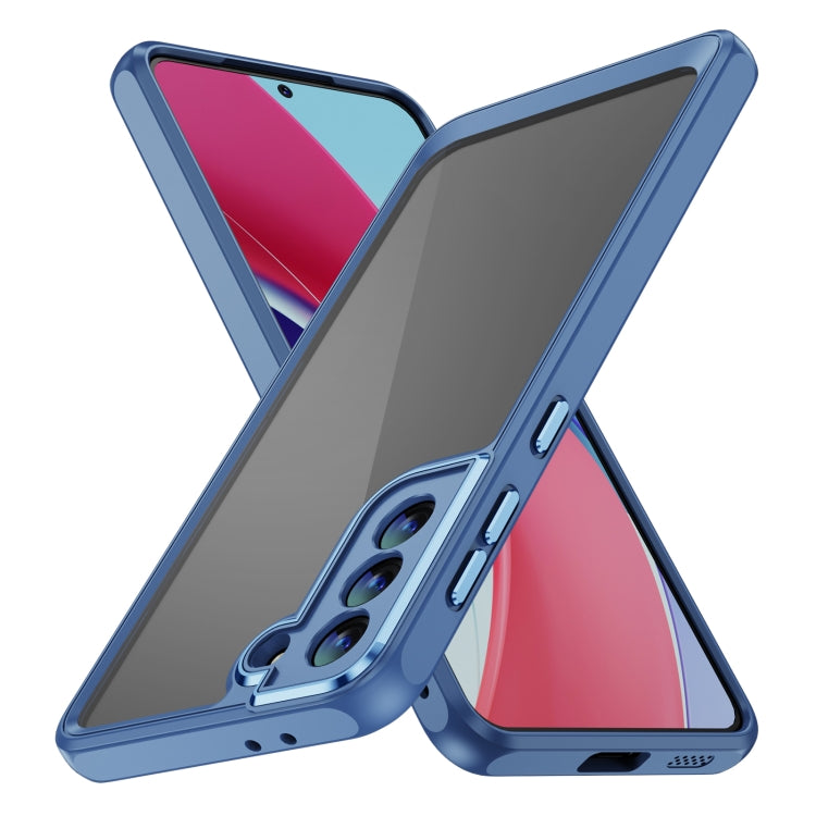 PC + TPU Phone Case with Lens Film, For Samsung Galaxy S23 5G, For Samsung Galaxy S23 Ultra 5G, For Samsung Galaxy S21 5G, For Samsung Galaxy S21+ 5G, For Samsung Galaxy S21 Ultra 5G