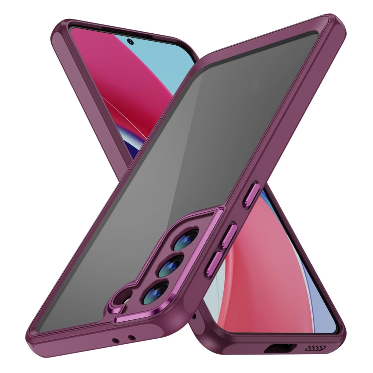 PC + TPU Phone Case with Lens Film, For Samsung Galaxy S23 5G, For Samsung Galaxy S23 Ultra 5G, For Samsung Galaxy S21 5G, For Samsung Galaxy S21+ 5G, For Samsung Galaxy S21 Ultra 5G