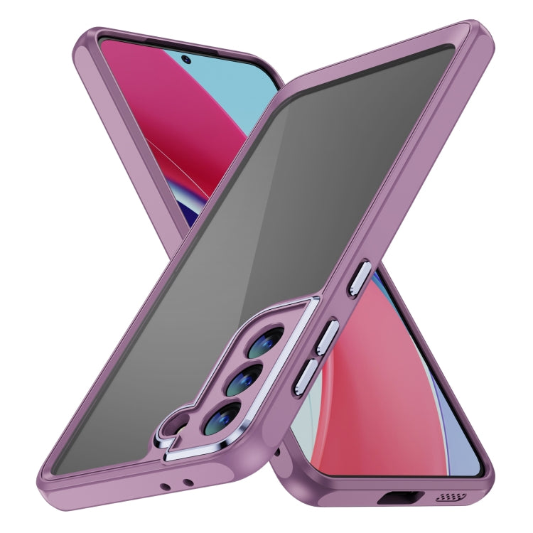 PC + TPU Phone Case with Lens Film, For Samsung Galaxy S23 5G, For Samsung Galaxy S23 Ultra 5G, For Samsung Galaxy S21 5G, For Samsung Galaxy S21+ 5G, For Samsung Galaxy S21 Ultra 5G