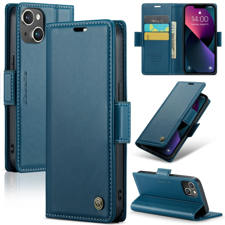 CaseMe 023 Butterfly Buckle Litchi Texture RFID Anti-theft Leather Phone Case, For iPhone 14, For iPhone 15 Pro Max, For iPhone 15 Pro, For iPhone 14 Plus, For iPhone 14 Pro, For iPhone 15 Plus, For iPhone 15, For iPhone 14 Pro Max