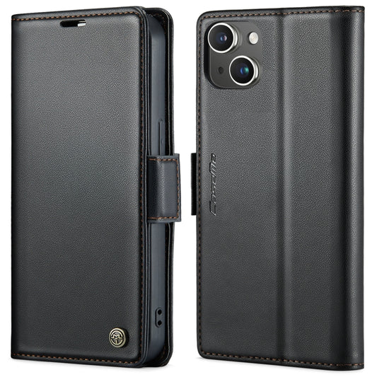CaseMe 023 Butterfly Buckle Litchi Texture RFID Anti-theft Leather Phone Case, For iPhone 13, For iPhone 13 mini, For iPhone 13 Pro, For iPhone 13 Pro Max, For iPhone 12 / 12 Pro, For iPhone 12 Pro Max, For iPhone 12 mini, For iPhone 11