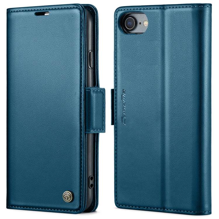 CaseMe 023 Butterfly Buckle Litchi Texture RFID Anti-theft Leather Phone Case, For iPhone 11 Pro, For iPhone 11 Pro Max, For iPhone XS Max, For iPhone XS, For iPhone XR, For iPhone SE 2022/SE 2020/6/7/8, For iPhone 6 Plus/7 Plus/8 Plus