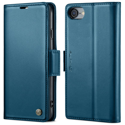 CaseMe 023 Butterfly Buckle Litchi Texture RFID Anti-theft Leather Phone Case, For iPhone 11 Pro, For iPhone 11 Pro Max, For iPhone XS Max, For iPhone XS, For iPhone XR, For iPhone SE 2022/SE 2020/6/7/8, For iPhone 6 Plus/7 Plus/8 Plus