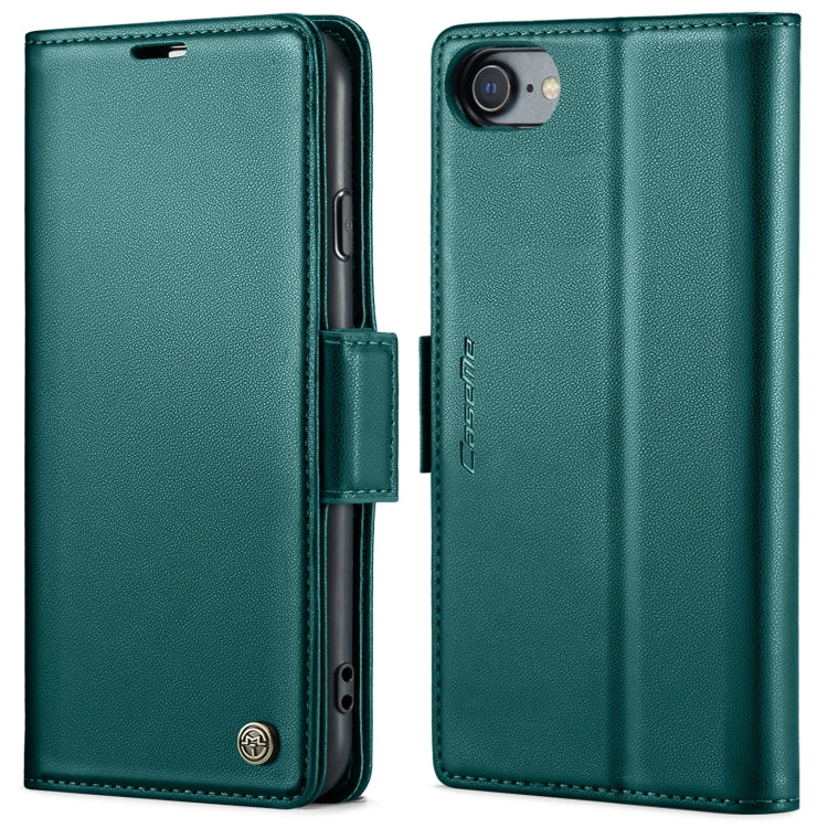 CaseMe 023 Butterfly Buckle Litchi Texture RFID Anti-theft Leather Phone Case, For iPhone 11 Pro, For iPhone 11 Pro Max, For iPhone XS Max, For iPhone XS, For iPhone XR, For iPhone SE 2022/SE 2020/6/7/8, For iPhone 6 Plus/7 Plus/8 Plus