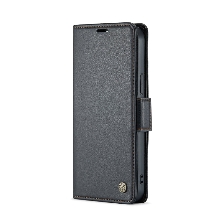 CaseMe 023 Butterfly Buckle Litchi Texture RFID Anti-theft Leather Phone Case, For iPhone 15 Pro Max, For iPhone 14, For iPhone 14 Plus, For iPhone 15 Pro, For iPhone 15 Plus, For iPhone 14 Pro, For iPhone 15, For iPhone 14 Pro Max