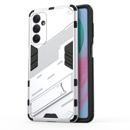 Punk Armor 2 in 1 PC + TPU Phone Case with Holder, For Samsung Galaxy M34 India, For Samsung Galaxy M54 5G