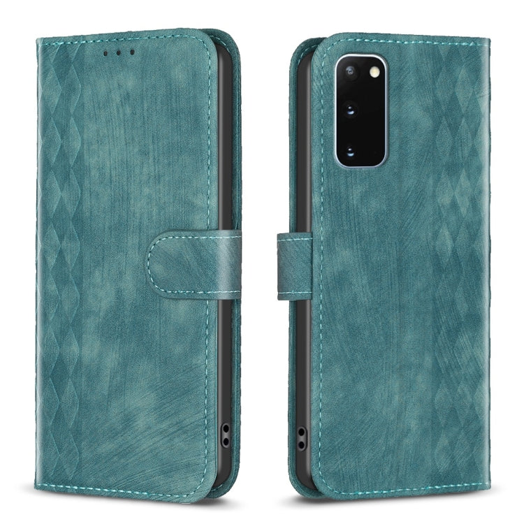 Plaid Embossed Leather Phone Case, For Samsung Galaxy S24 5G, For Samsung Galaxy S22 5G, For Samsung Galaxy S22+ 5G, For Samsung Galaxy S22 Ultra 5G, For Samsung Galaxy S21 5G, For Samsung Galaxy S21+ 5G, For Samsung Galaxy S21 Ultra 5G                ...