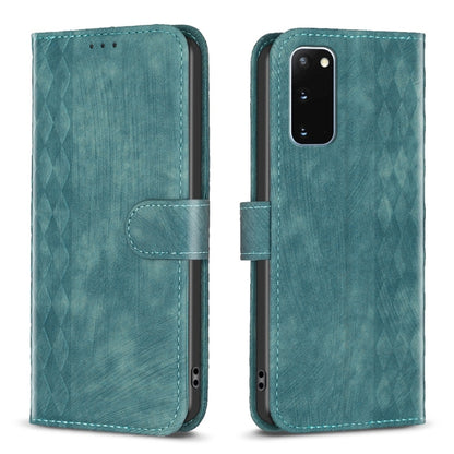 Plaid Embossed Leather Phone Case, For Samsung Galaxy S24 5G, For Samsung Galaxy S22 5G, For Samsung Galaxy S22+ 5G, For Samsung Galaxy S22 Ultra 5G, For Samsung Galaxy S21 5G, For Samsung Galaxy S21+ 5G, For Samsung Galaxy S21 Ultra 5G                ...