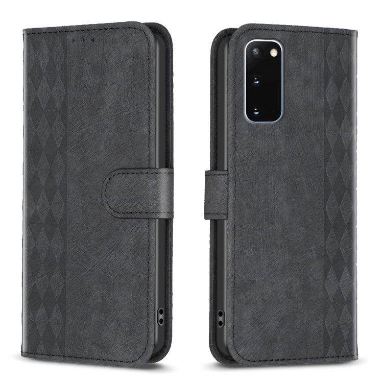 Plaid Embossed Leather Phone Case, For Samsung Galaxy S24 5G, For Samsung Galaxy S22 5G, For Samsung Galaxy S22+ 5G, For Samsung Galaxy S22 Ultra 5G, For Samsung Galaxy S21 5G, For Samsung Galaxy S21+ 5G, For Samsung Galaxy S21 Ultra 5G                ...