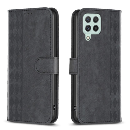 Plaid Embossed Leather Phone Case, For Samsung Galaxy S20+, For Samsung Galaxy S20 FE, For Samsung Galaxy S20 Ultra, For Samsung Galaxy A03s / A02s, For Samsung Galaxy A12, For Samsung Galaxy A13 4G/5G, For Samsung Galaxy A14 4G/5G                     ...