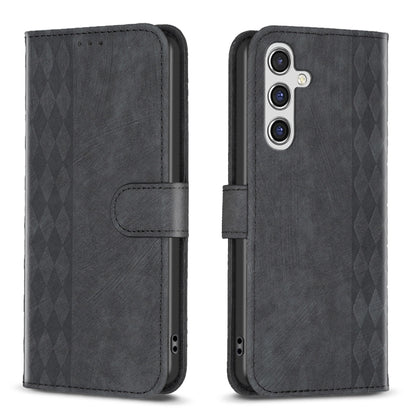 Plaid Embossed Leather Phone Case, For Samsung Galaxy S20+, For Samsung Galaxy S20 FE, For Samsung Galaxy S20 Ultra, For Samsung Galaxy A03s / A02s, For Samsung Galaxy A12, For Samsung Galaxy A13 4G/5G, For Samsung Galaxy A14 4G/5G                     ...
