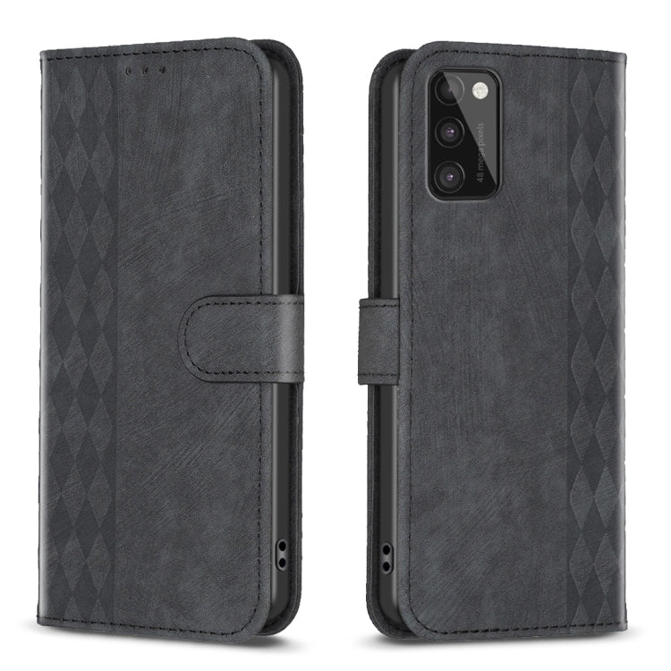 Plaid Embossed Leather Phone Case, For Samsung Galaxy A24 4G, For Samsung Galaxy A31, For Samsung Galaxy A32 4G, For Samsung Galaxy A32 5G, For Samsung Galaxy A33, For Samsung Galaxy A34, For Samsung Galaxy A41, For Samsung Galaxy A42 5G               ...