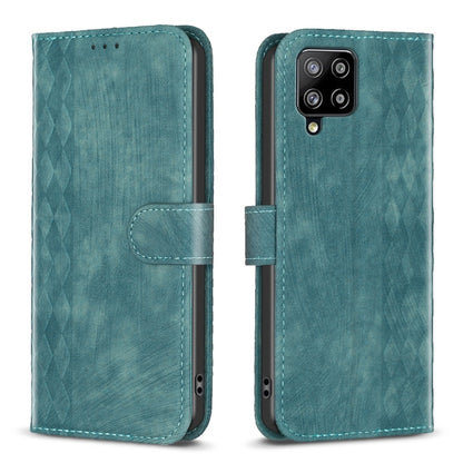 Plaid Embossed Leather Phone Case, For Samsung Galaxy A24 4G, For Samsung Galaxy A31, For Samsung Galaxy A32 4G, For Samsung Galaxy A32 5G, For Samsung Galaxy A33, For Samsung Galaxy A34, For Samsung Galaxy A41, For Samsung Galaxy A42 5G               ...