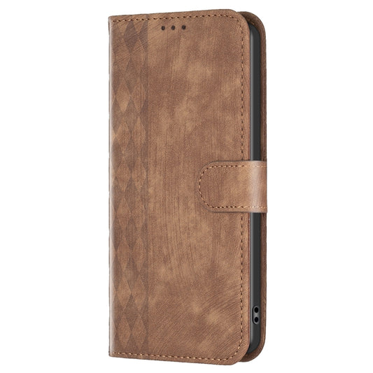 Plaid Embossed Leather Phone Case, For Samsung Galaxy A35, For Samsung Galaxy S24 Ultra 5G, For Samsung Galaxy A15, For Samsung Galaxy A25 5G, For Samsung Galaxy S23 5G, For Samsung Galaxy A55, For Samsung Galaxy S24+ 5G, For Samsung Galaxy S23 FE 5G  ...