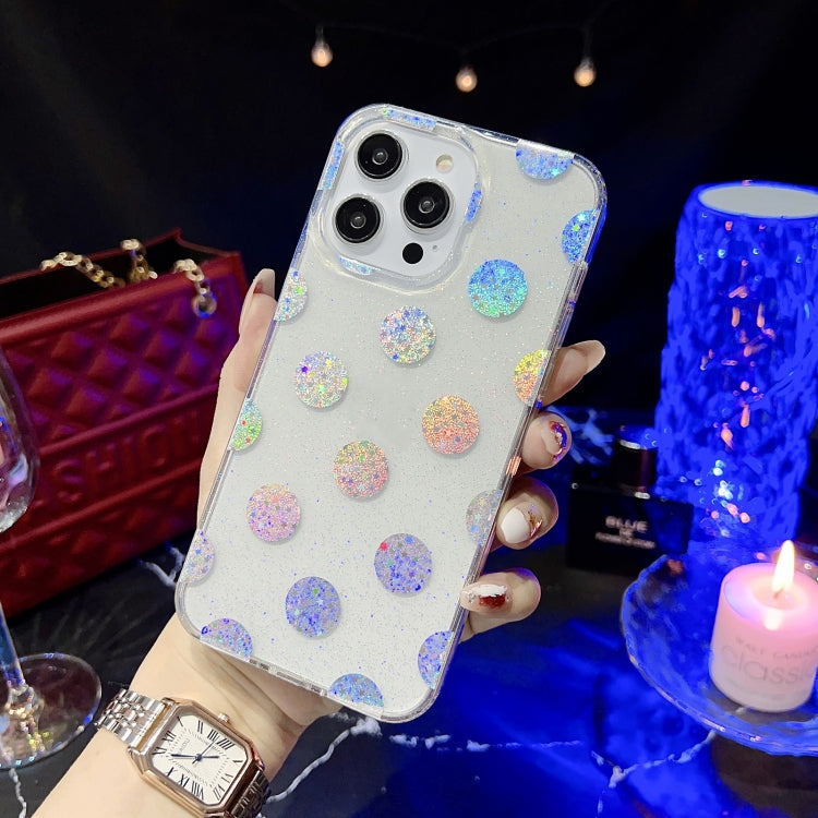 Little Star Series Glitter Powder TPU Phone Case, For iPhone 14, For iPhone 14 Pro, For iPhone 14 Pro Max, For iPhone 13