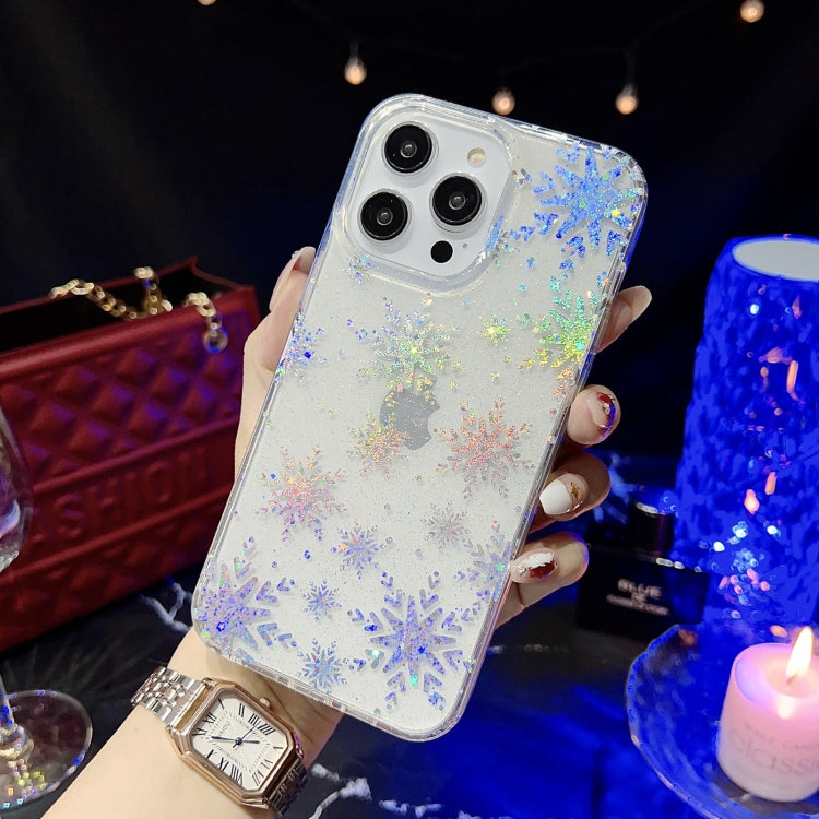 Little Star Series Glitter Powder TPU Phone Case, For iPhone 14, For iPhone 14 Pro, For iPhone 14 Pro Max, For iPhone 13