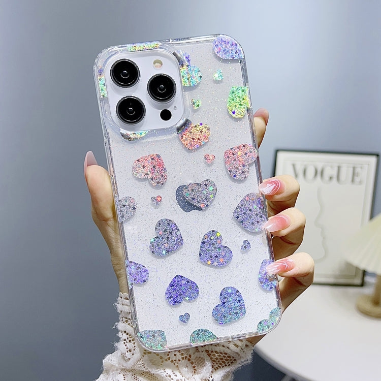 Little Star Series Glitter Powder TPU Phone Case, For iPhone 12 Pro Max, For iPhone 11, For iPhone 11 Pro Max