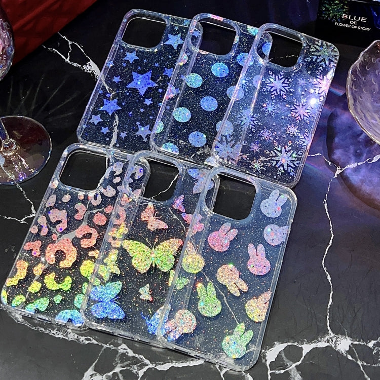 Little Star Series Glitter Powder TPU Phone Case, For iPhone 12 Pro Max, For iPhone 11, For iPhone 11 Pro Max