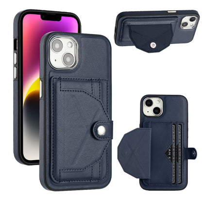 Shockproof Leather Phone Case with Card Holder, For iPhone 15 Pro Max, For iPhone 14, For iPhone 14 Plus, For iPhone 15 Pro, For iPhone 15 Plus, For iPhone 14 Pro, For iPhone 15, For iPhone 14 Pro Max