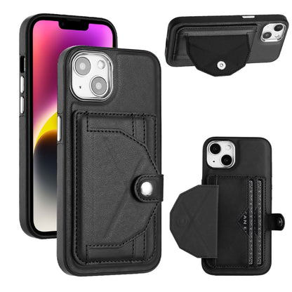 Shockproof Leather Phone Case with Card Holder, For iPhone 15 Pro Max, For iPhone 14, For iPhone 14 Plus, For iPhone 15 Pro, For iPhone 15 Plus, For iPhone 14 Pro, For iPhone 15, For iPhone 14 Pro Max