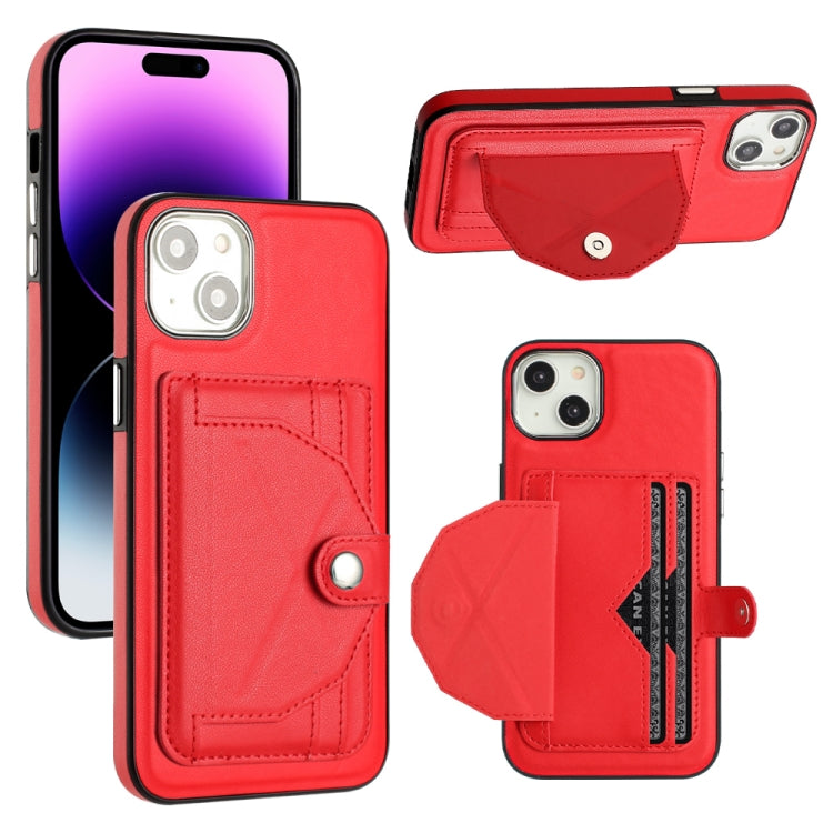Shockproof Leather Phone Case with Card Holder, For iPhone 15 Pro Max, For iPhone 14, For iPhone 14 Plus, For iPhone 15 Pro, For iPhone 15 Plus, For iPhone 14 Pro, For iPhone 15, For iPhone 14 Pro Max