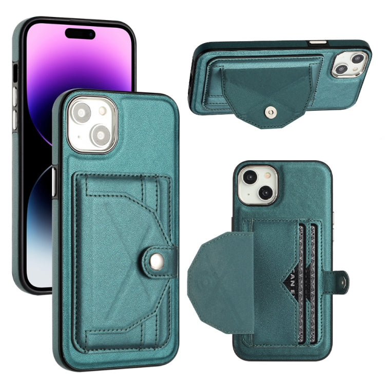 Shockproof Leather Phone Case with Card Holder, For iPhone 15 Pro Max, For iPhone 14, For iPhone 14 Plus, For iPhone 15 Pro, For iPhone 15 Plus, For iPhone 14 Pro, For iPhone 15, For iPhone 14 Pro Max